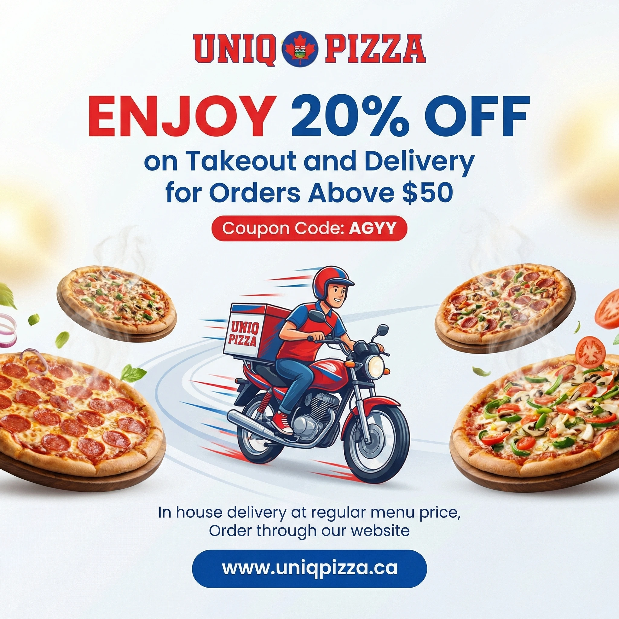 Special Offer at Uniq-Pizza